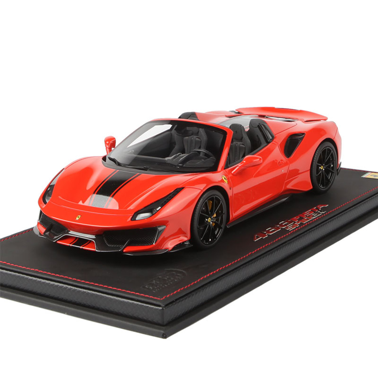 1/18 BBR Ferrari 488 Pista Spider Rosso Dino Red Resin Car
