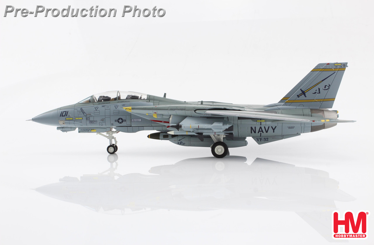 1/72 Hobby Master F-14B "Last Gypsy Roll" 161860, VF-32 "Swordsmen", NAS Oceana, September 2005 Diecast Model