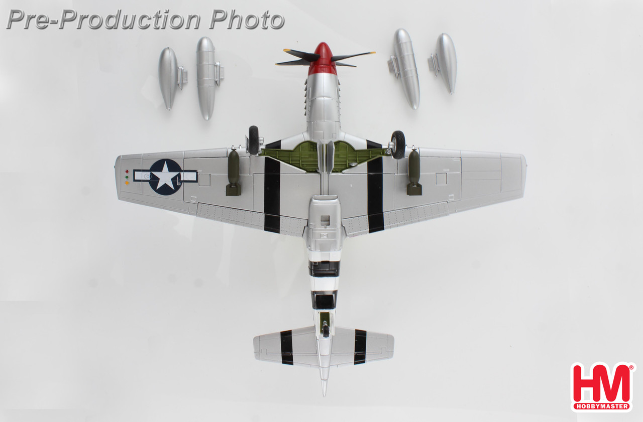 1/48 Hobby Master P-51D Mustang 335 FS/4 FG "Captain Ted Lines" Diecast Model