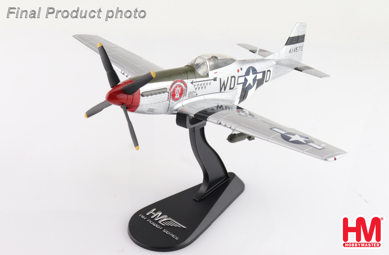 1/48 Hobby Master P-51D Mustang 335 FS/4 FG "Captain Ted Lines" Diecast Model