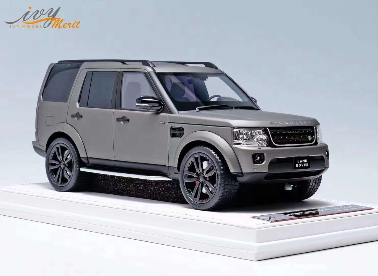 1/18 Ivy Land Rover Discovery 4 (Matte Grey) Car Model Limited 30