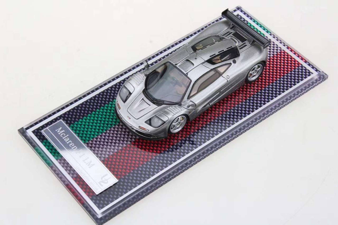 1/64 U2 McLaren F1 LM (Grey) Diecast Car Model