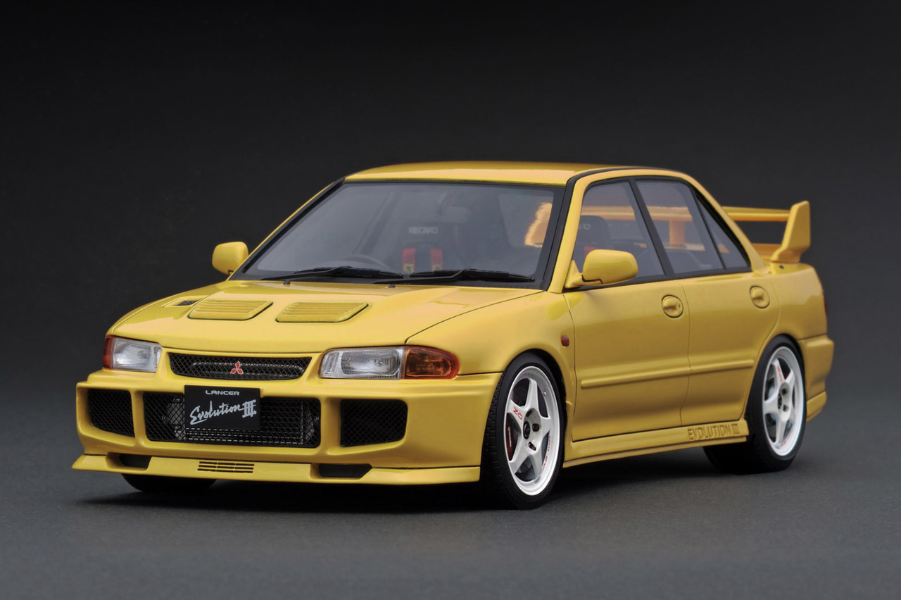 絶版1/18ignition modelランサーエボリューションIII イエロー 絶版1/18ignition modelランサーエボリューションIII イエロー