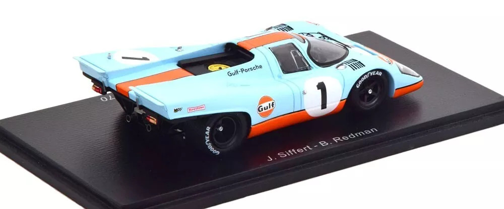 1/43 Spark 1970 Porsche 917K Gulf #1 2nd 24h Daytona J. W.