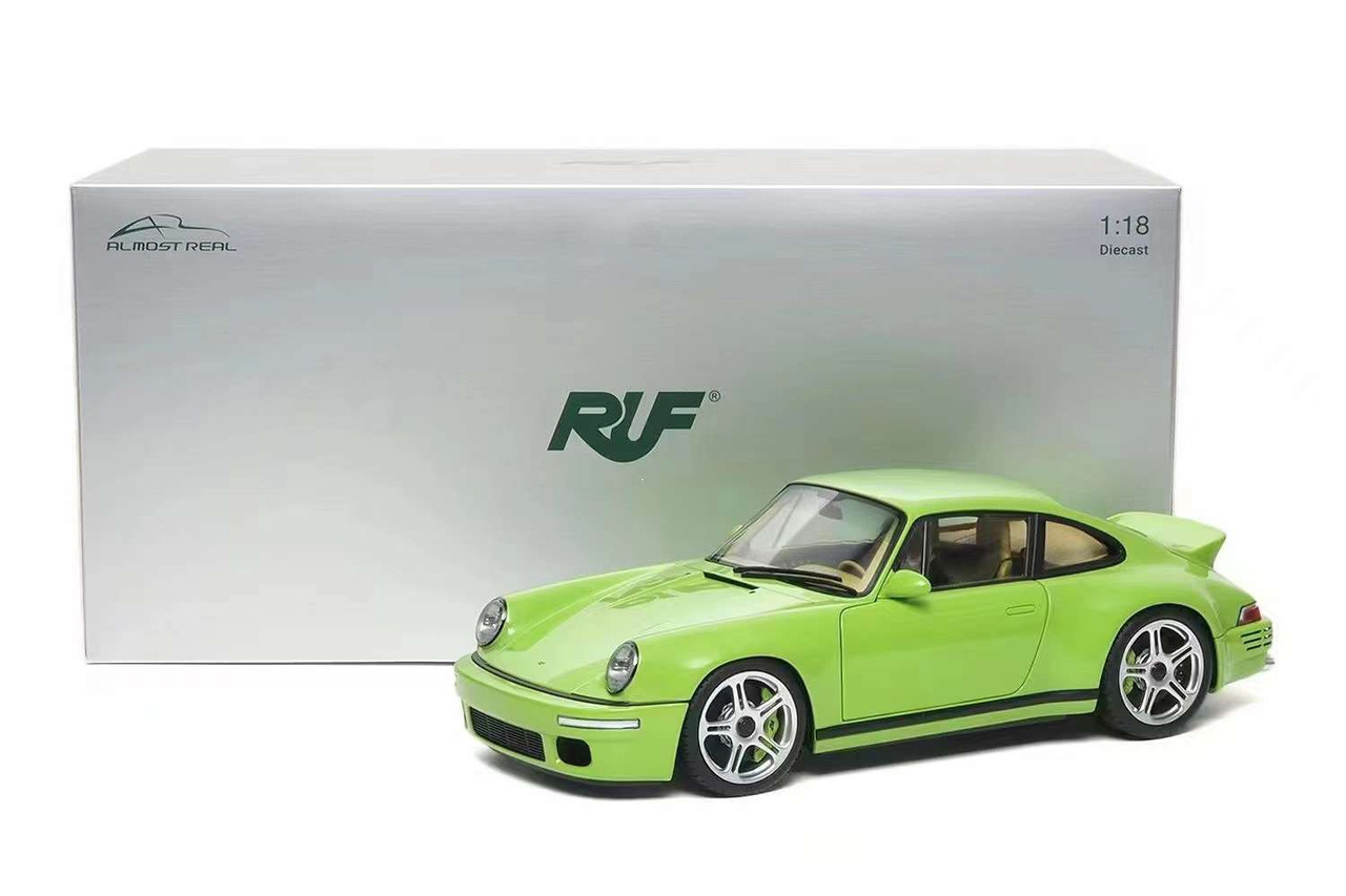 1/18 Almost Real 2018 Porsche RUF SCR (Green) Car Model