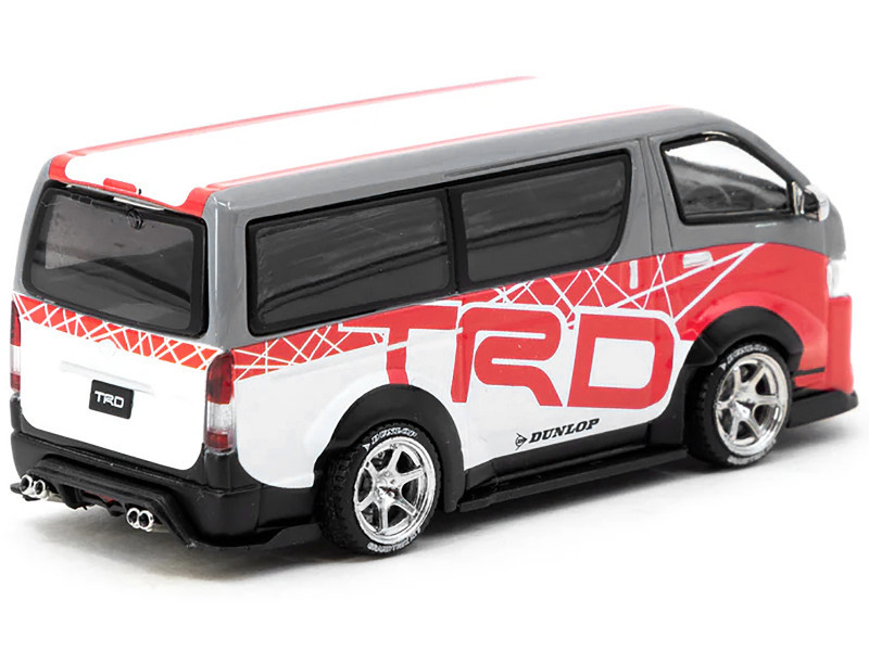 1/64 Tarmac Works Toyota Hiace Widebody TRD Diecast Car Model