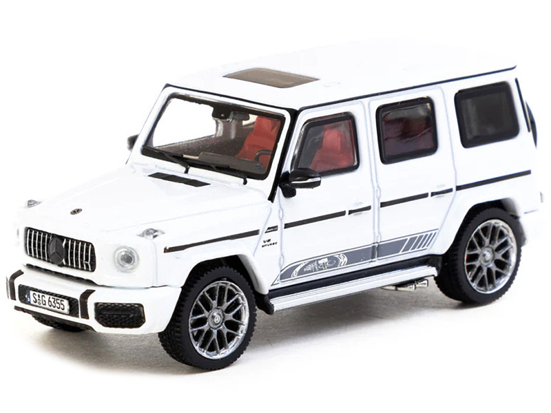 1/64 Tarmac Works Mercedes-Benz AMG G63 Edition 55 (White) Diecast