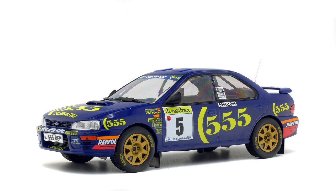 ミニカー SOLIDO1/18Subaru Impreza Monte-Carlo1995 1/18 Solido 1995 Subaru Impreza Rallye Monte Carlo Carlos