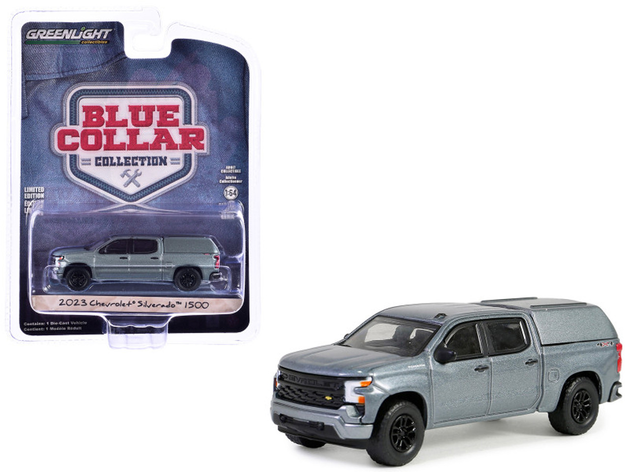 ストライプ 2023 Chevrolet Silverado 1500 Pickup Truck with Camper Shell