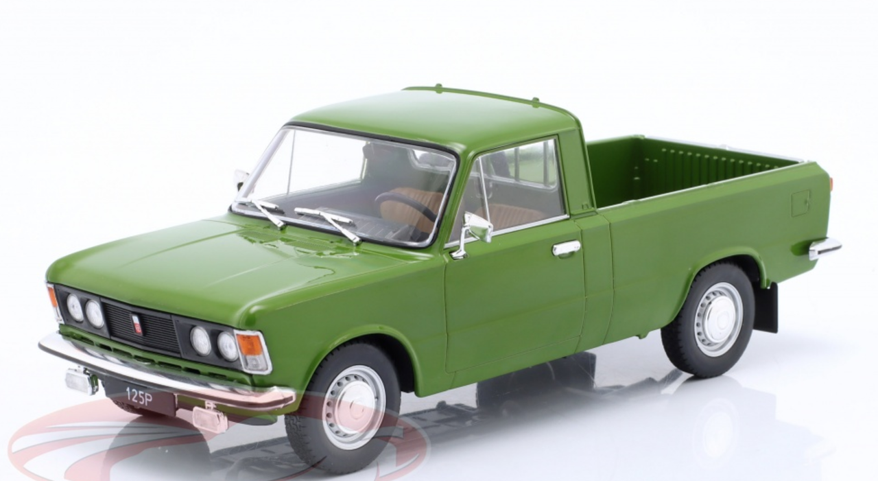 1/24 WhiteBox 1975 Fiat 125p Pick-Up (Green) Diecast Car Model