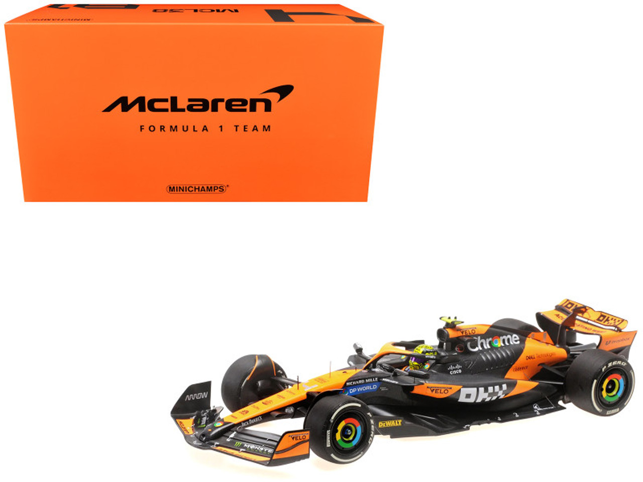 ミニカー MINICHAMPS McLaren F1 1/18 1/18 Minichamps McLaren F1 (Orange) Diecast Car Model