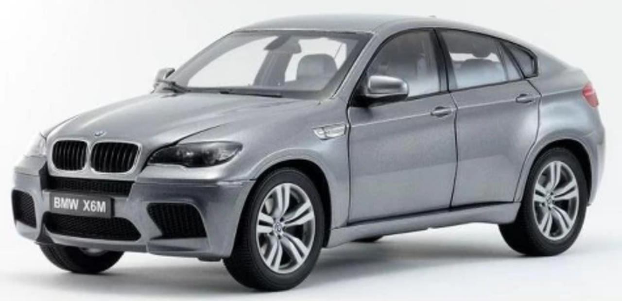 1/18 Kyosho BMW X6M X6 M (Space Grey) Diecast Car Model