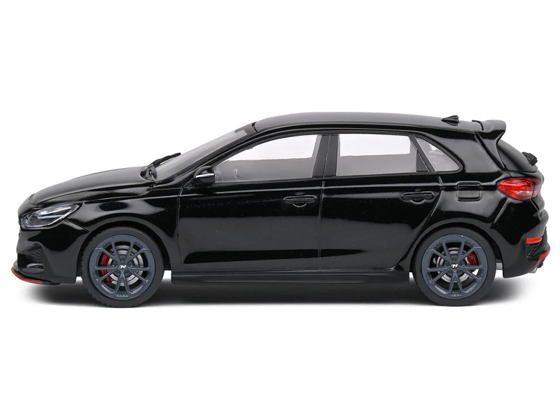 1/43 Solido 2022 Hyundai i30 N (Black) Diecast Car Model