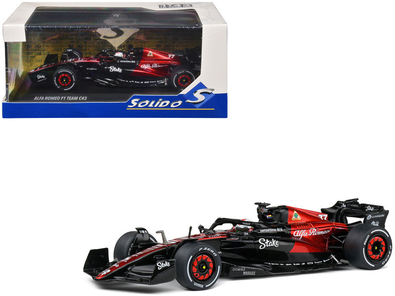 1/43 Solido 2023 Formula 1 Alfa Romeo F1 C43 Valtteri Bottas