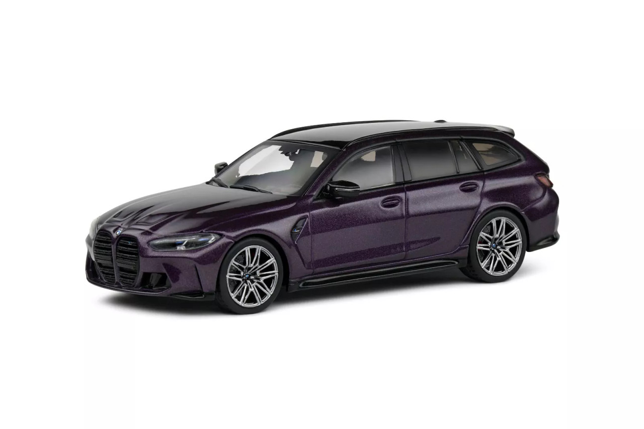 1/43 Solido 2023 BMW G81 M3 Touring (Purple) Diecast Car