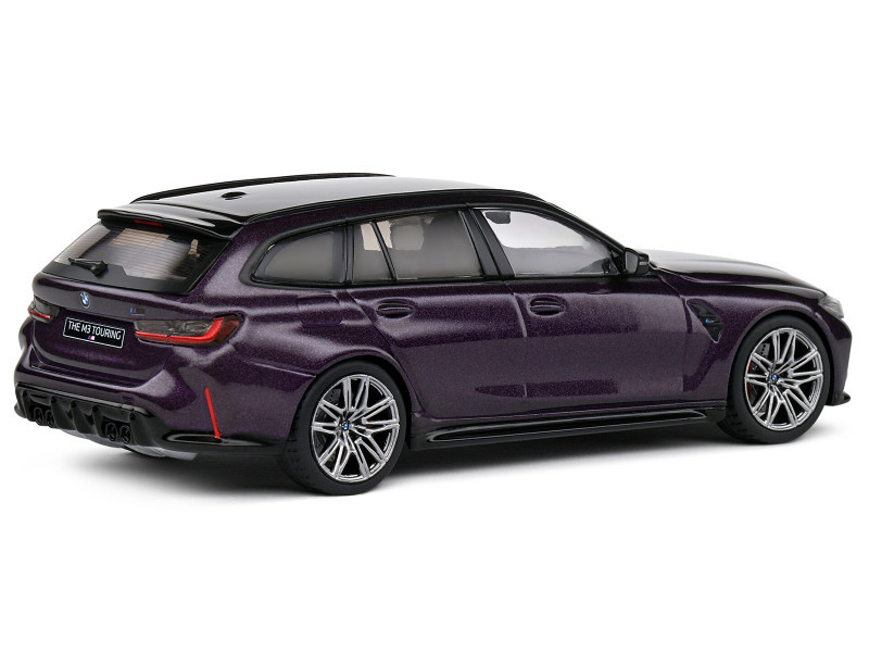 1/43 Solido 2023 BMW G81 M3 Touring (Purple) Diecast Car Model