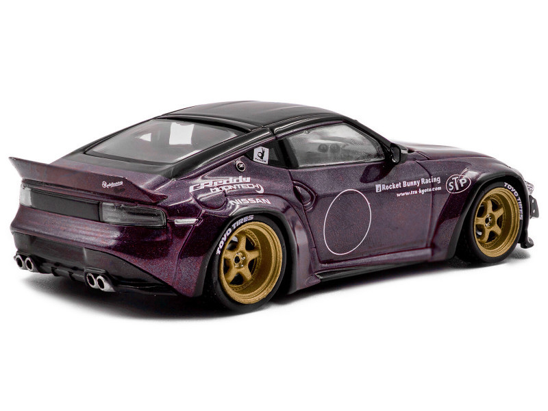1/43 Solido 2022 Nissan 400Z Rocket Bunny (Purple) Diecast Car