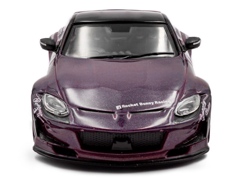 1/43 Solido 2022 Nissan 400Z Rocket Bunny (Purple) Diecast Car