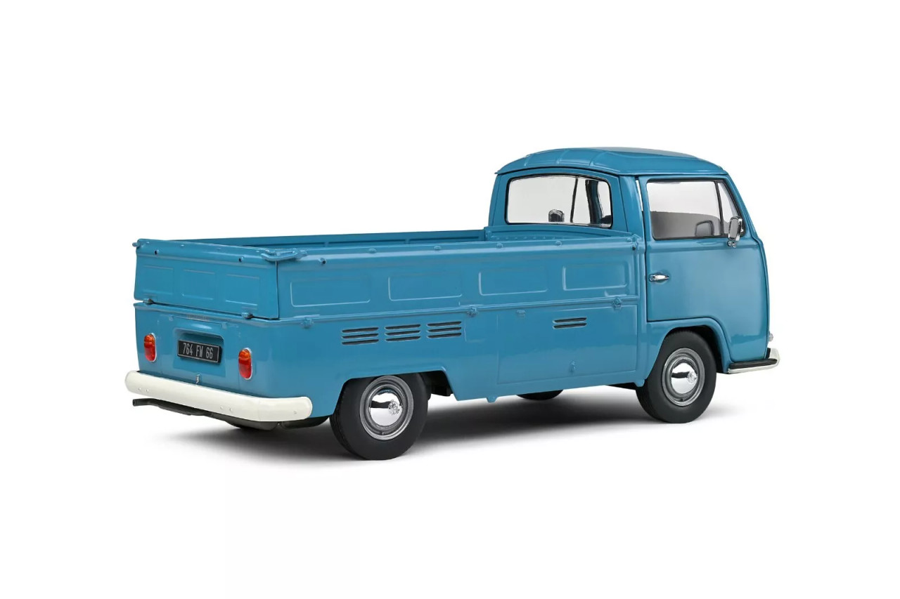 1/18 Solido 1968 Volkswagen VW Bus T2 Pick Up Truck (Blue) Diecast