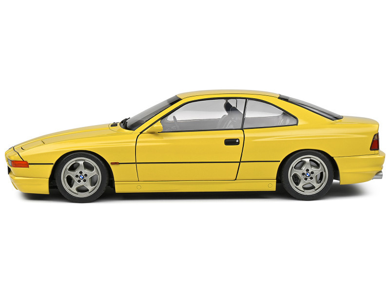 1/18 Solido 1990 BMW 850 (E31) CSI (Yellow) Diecast Car Model