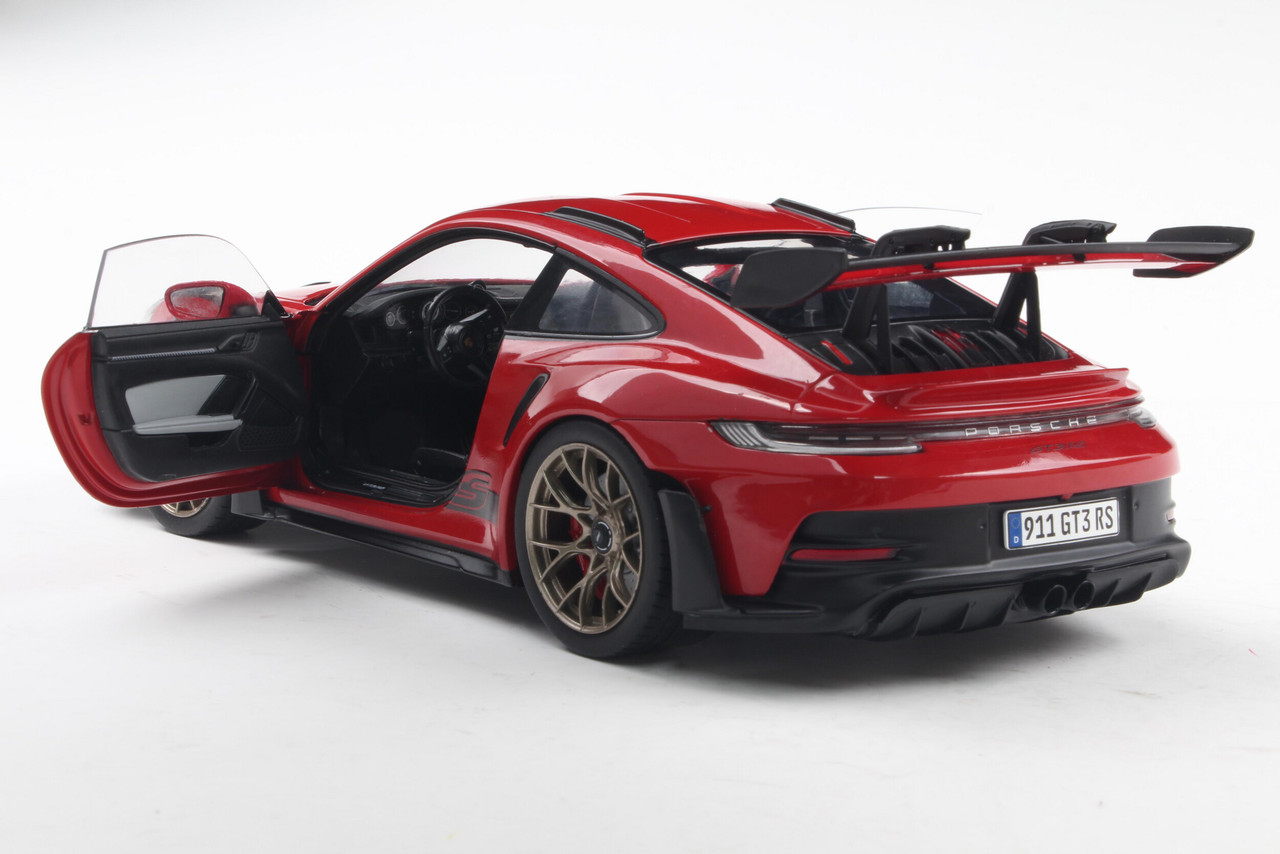 1/18 Solido 2024 Porsche 911 992 GT3 RS (Red) Diecast Car