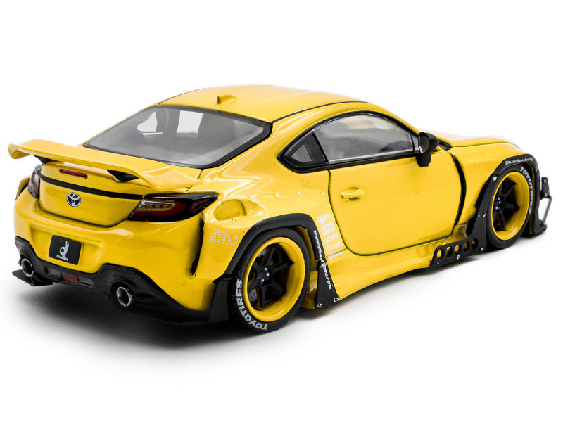 1/43 Solido 2022 Toyota GT86 Rocket Bunny (Yellow) Diecast Car