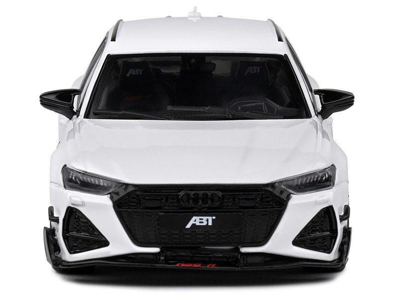 1/43 Solido 2021 Audi RS6 ABT (White) Diecast Car Model