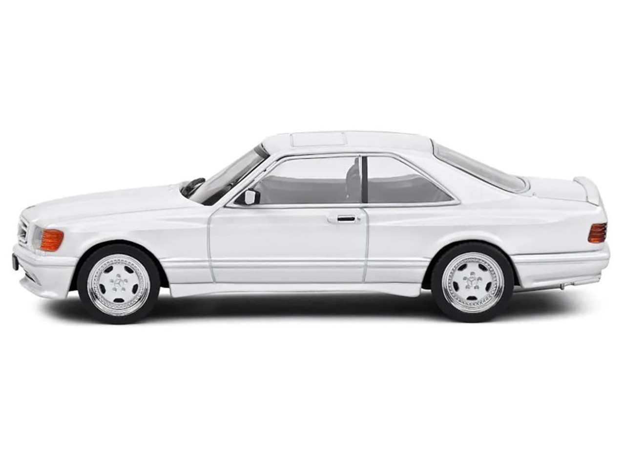 1/43 Solido 1990 Mercedes-Benz SEC 560 AMG Widebody (White) Diecast Car Model