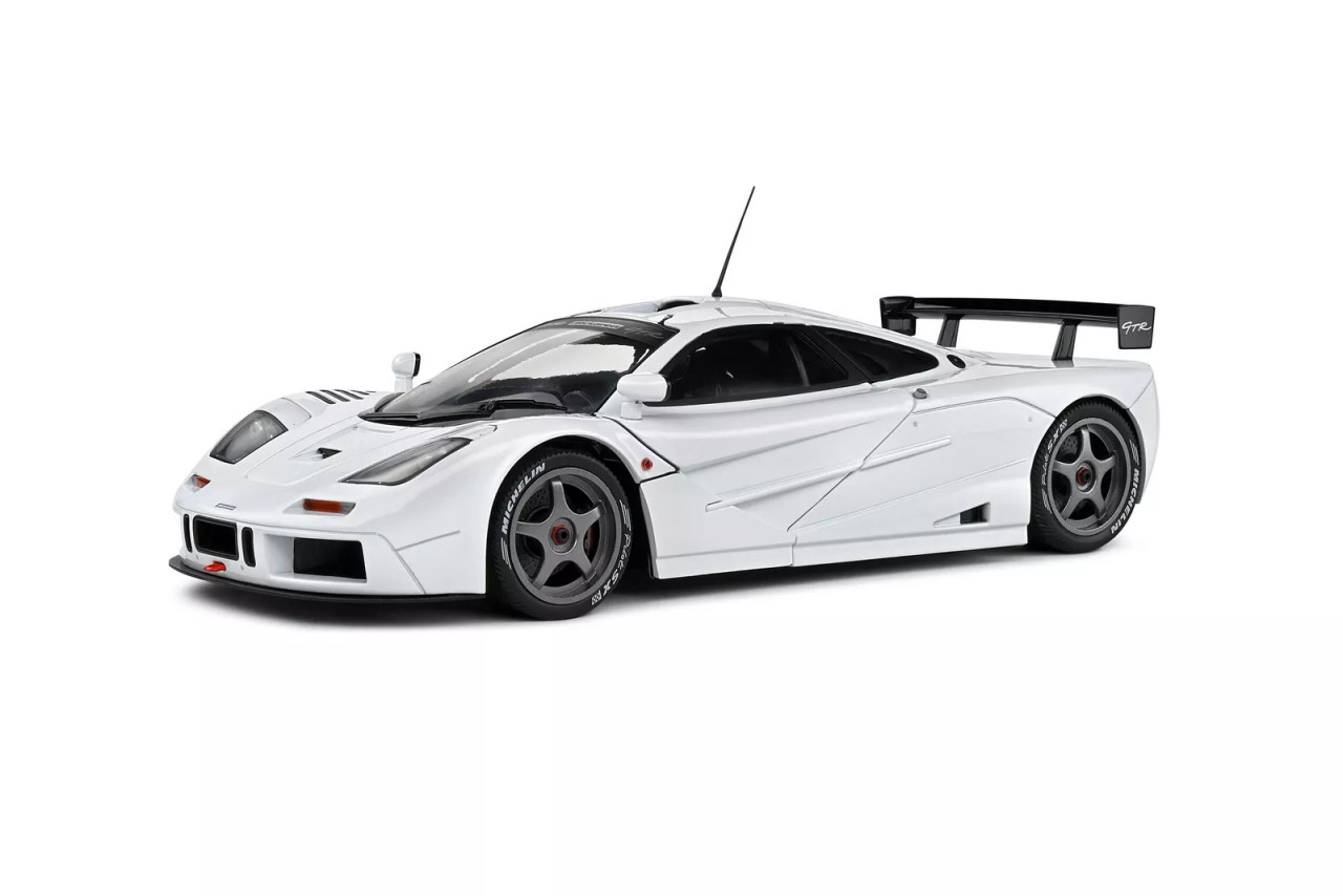 ② 1/18 Solido 1996 McLaren F1 GTR Short Tail (White) Diecast Car