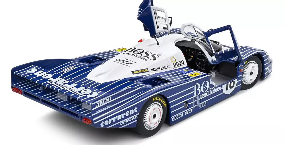 Solido 1:18 Porsche 956LH #14 | Detailgetreue Die-Cast Modellauto Le Mans 1983