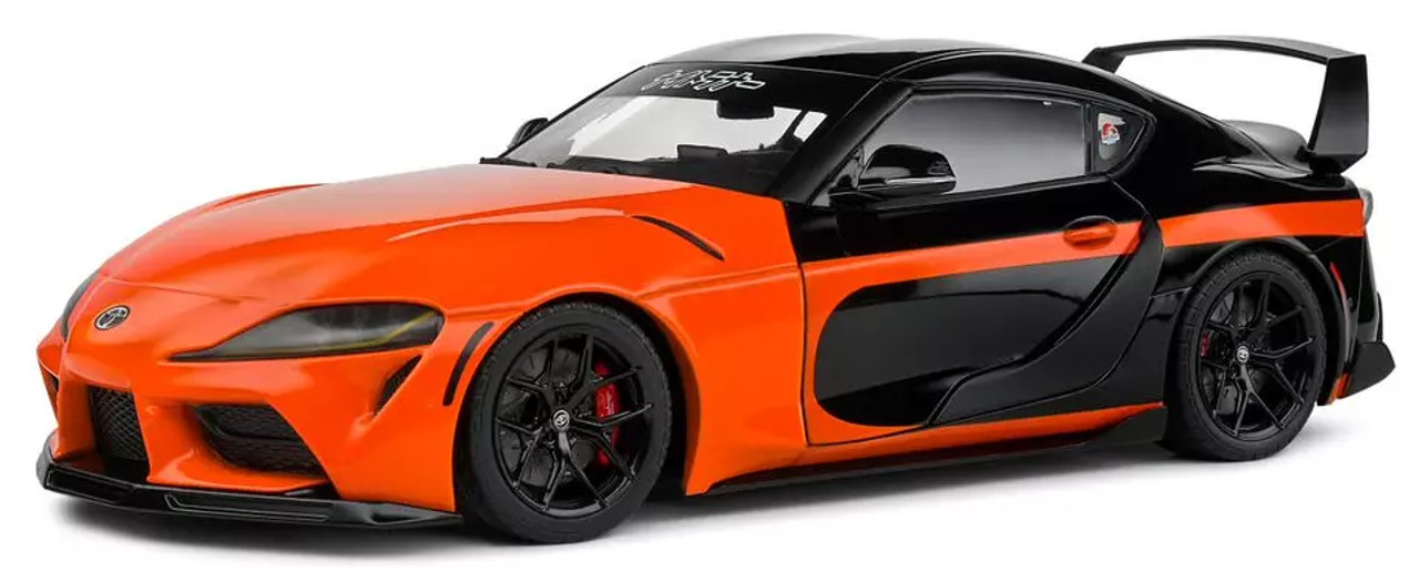 1/18 Solido 2024 Toyota GR Supra (Orange) Diecast Car Model