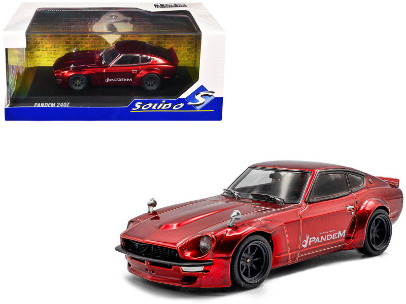 1/43 Solido 1973 Datsun 240Z Rocket Bunny (Red) Diecast Car Model