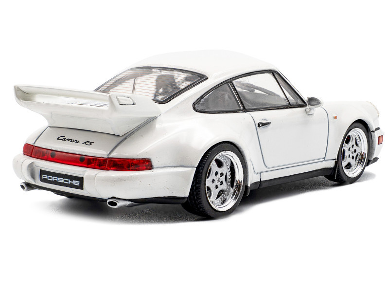 1/43 Solido 1994 Porsche 911 964 RS 3.8 (White) Diecast Car Model
