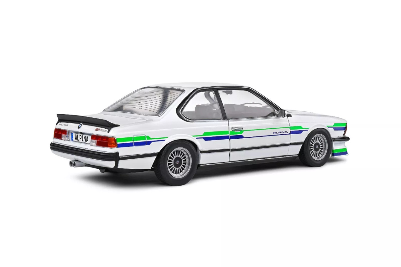 1/18 Solido 1984 BMW Alpina B7 Turbo (E24) (White) Diecast Car