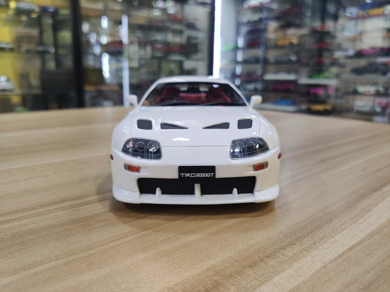 1/18 OTTO Toyota Supra TRD 3000GT 3000 GT (White) Resin Car