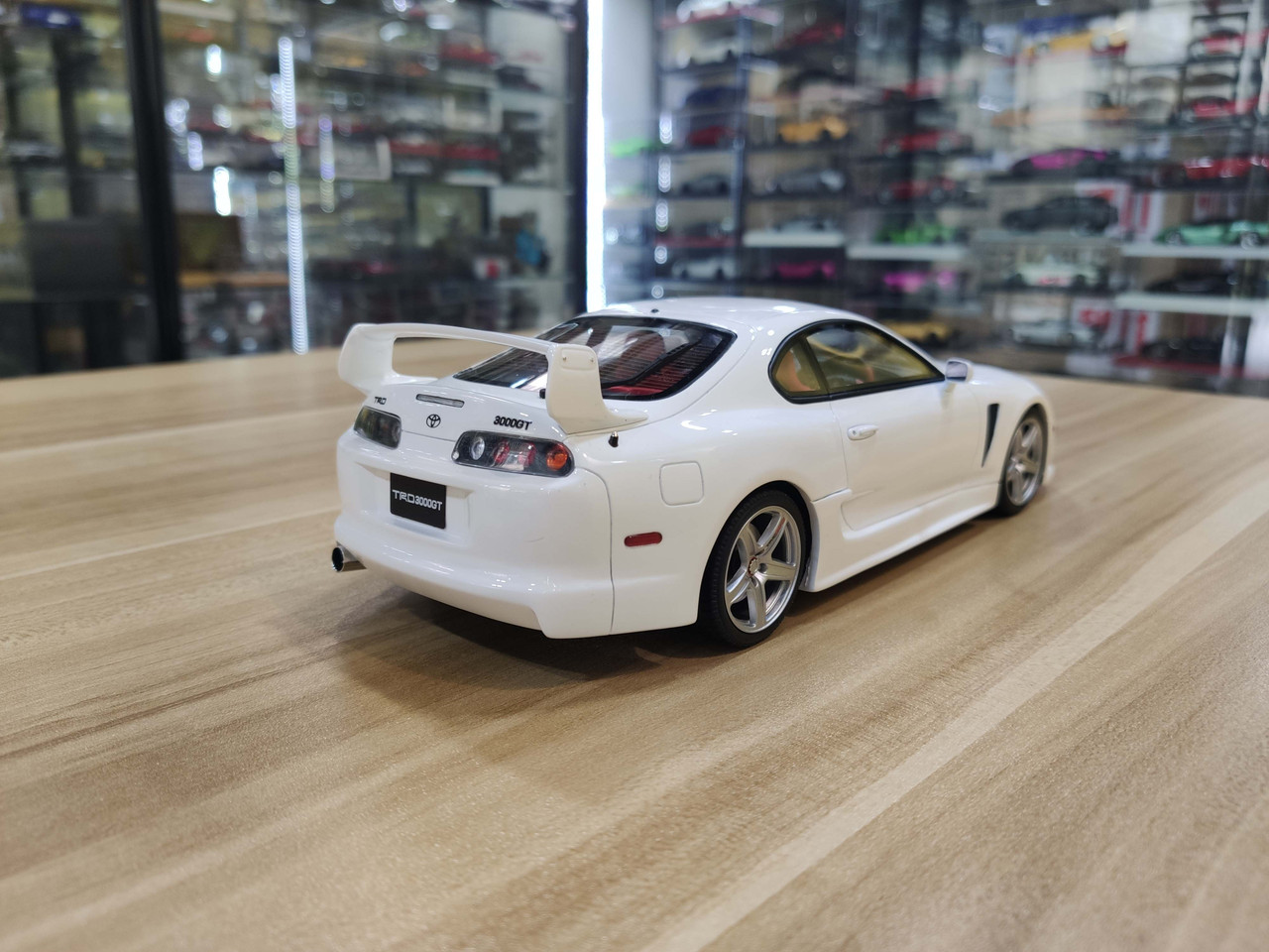 1/18 OTTO Toyota Supra TRD 3000GT 3000 GT (White) Resin Car Model