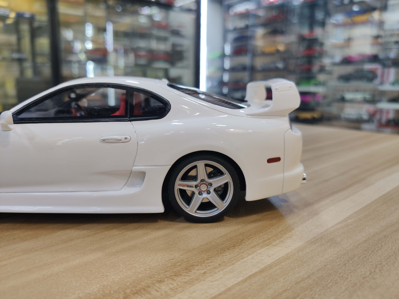 1/18 OTTO Toyota Supra TRD 3000GT 3000 GT (White) Resin Car Model