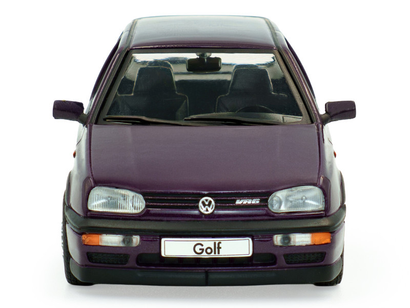 1/43 Solido 1994 Volkswagen VW Golf MK III VR6 (Purple) Diecast Car Model
