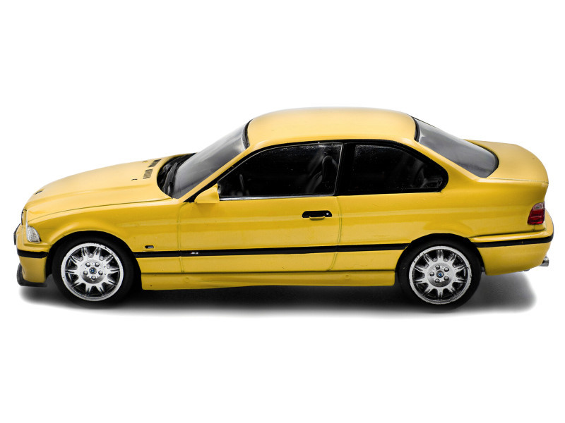♥本田様♥ 1/43 Solido 1999 BMW M3 E36 Coupe (Yellow) Diecast Car Model