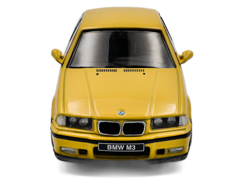 ♥本田様♥ 1/43 Solido 1999 BMW M3 E36 Coupe (Yellow) Diecast Car Model