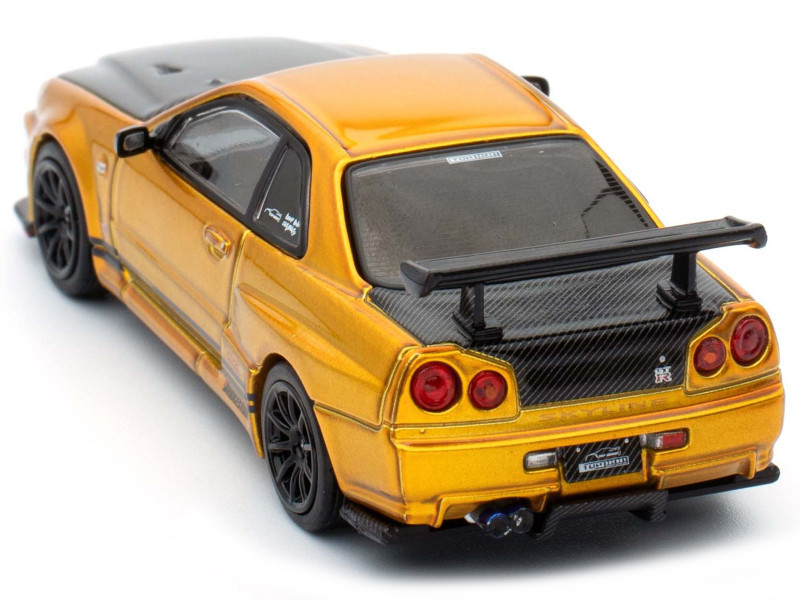 1/64 Inno64 Nissan GT-R R34 Top Secret Tokyo Auto Salon (Chrome