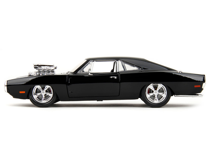 ®️ 1/24 Jada 1970 Dodge Charger Fast & Furious (Black) Diecast Car