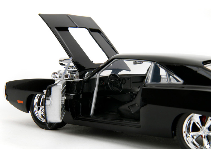 1/24 Jada 1970 Dodge Charger Fast & Furious (Black) Diecast Car