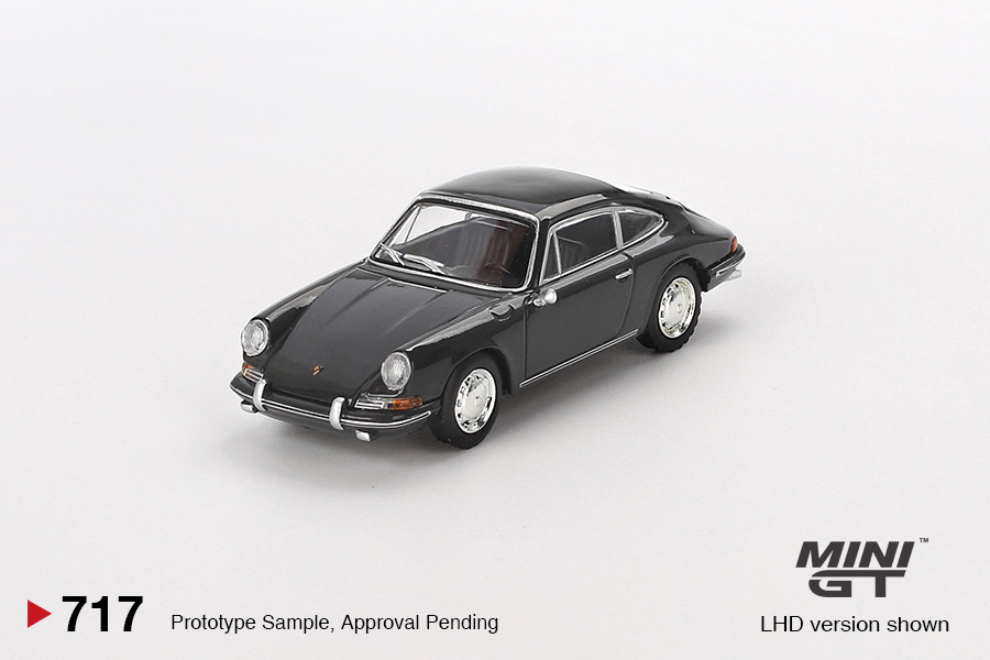 MINICHAMPS「Porsche 911 1964」 1/64 Mini GT 1964 Porsche 911 (Slate Grey) Diecast Car Model