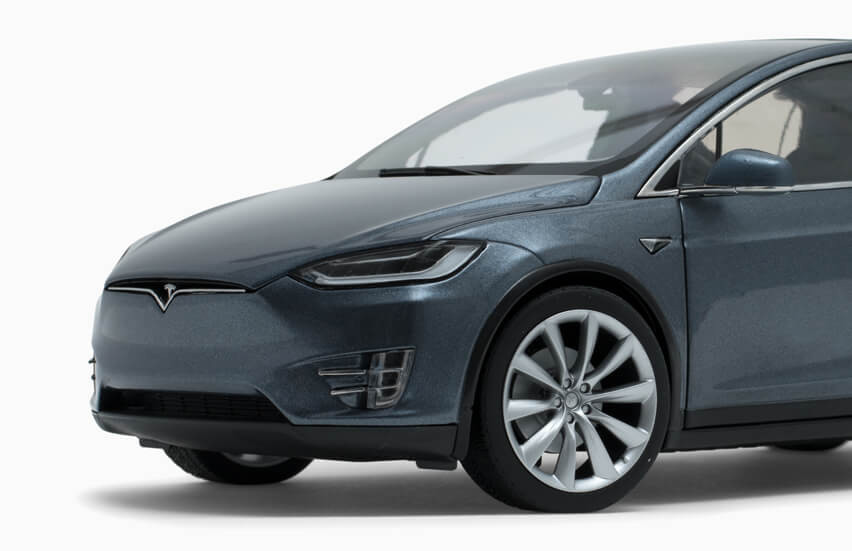 Full Customization of 1/18 Official Dealer Edition Tesla Model X