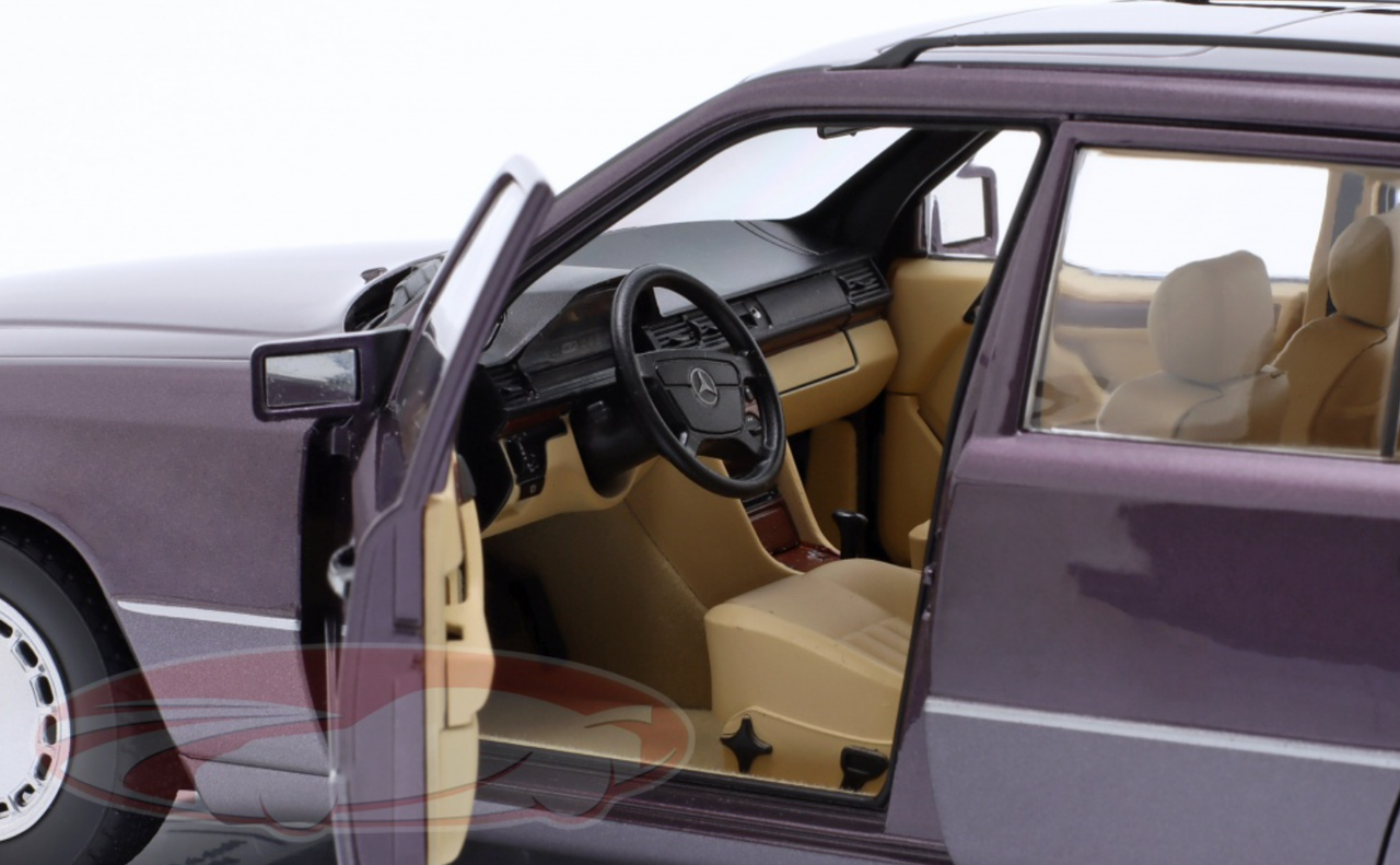 Modellino Mortal Mercedes-Benz S124 Travel Edition 1:64 - Die-Cast Nuovo - Foto 2
