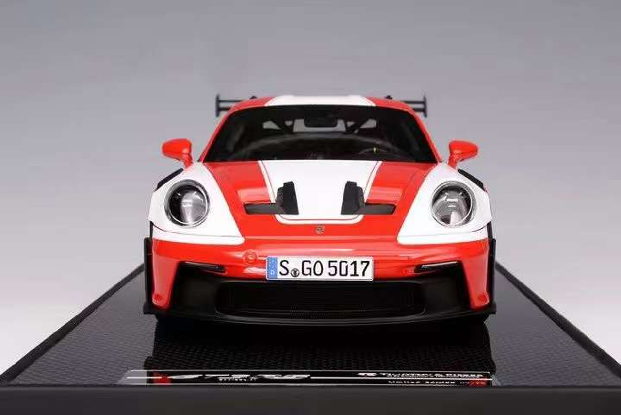 1/18 TP Timothy & Pierre Porsche 911 992 GT3 RS Weissach Package (Salzburg Livery) Resin Car Model Limited 25 Pieces 1/18 TP Timothy & Pierre Porsche 911 992 GT3 RS Weissach Package (Salzburg Livery) Resin Car Model Limited 25 Pieces