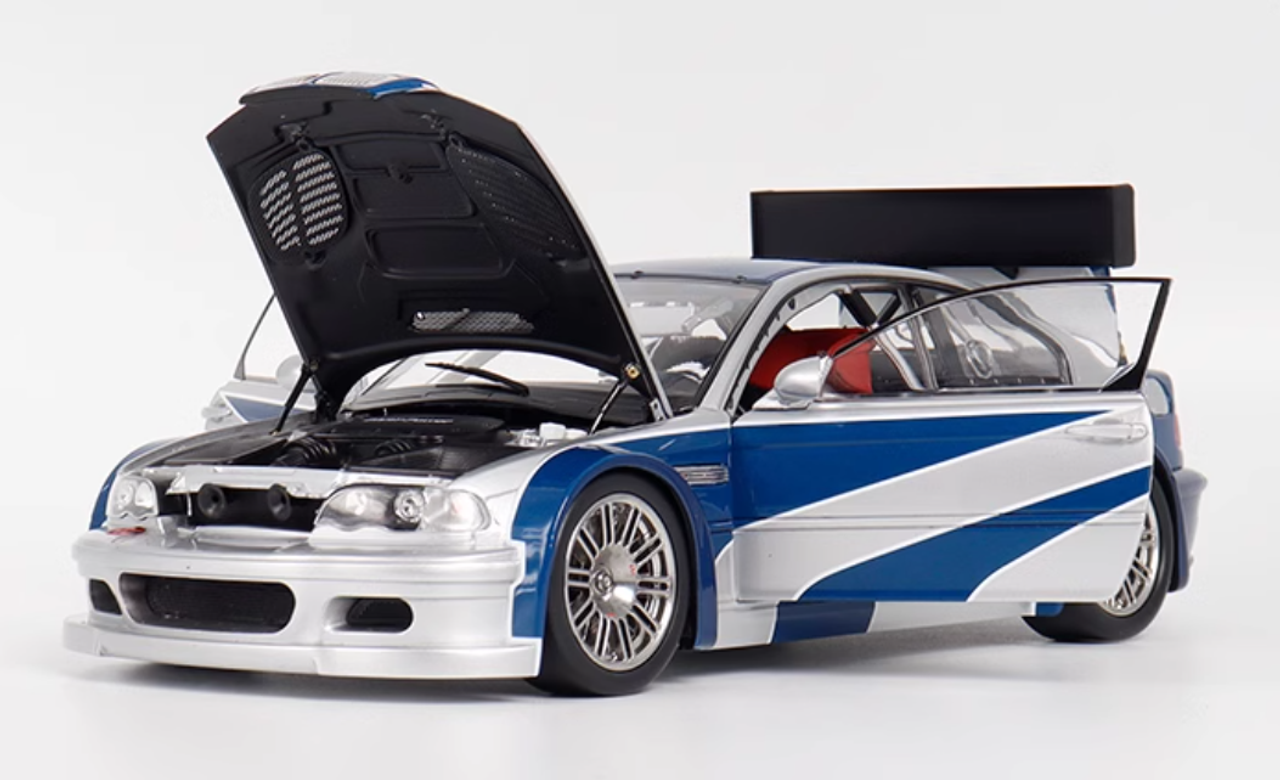 1/18 DCM BMW M3 E46 GTR Need for Speed Most Wanted Diecast Car Model -  LIVECARMODEL.com