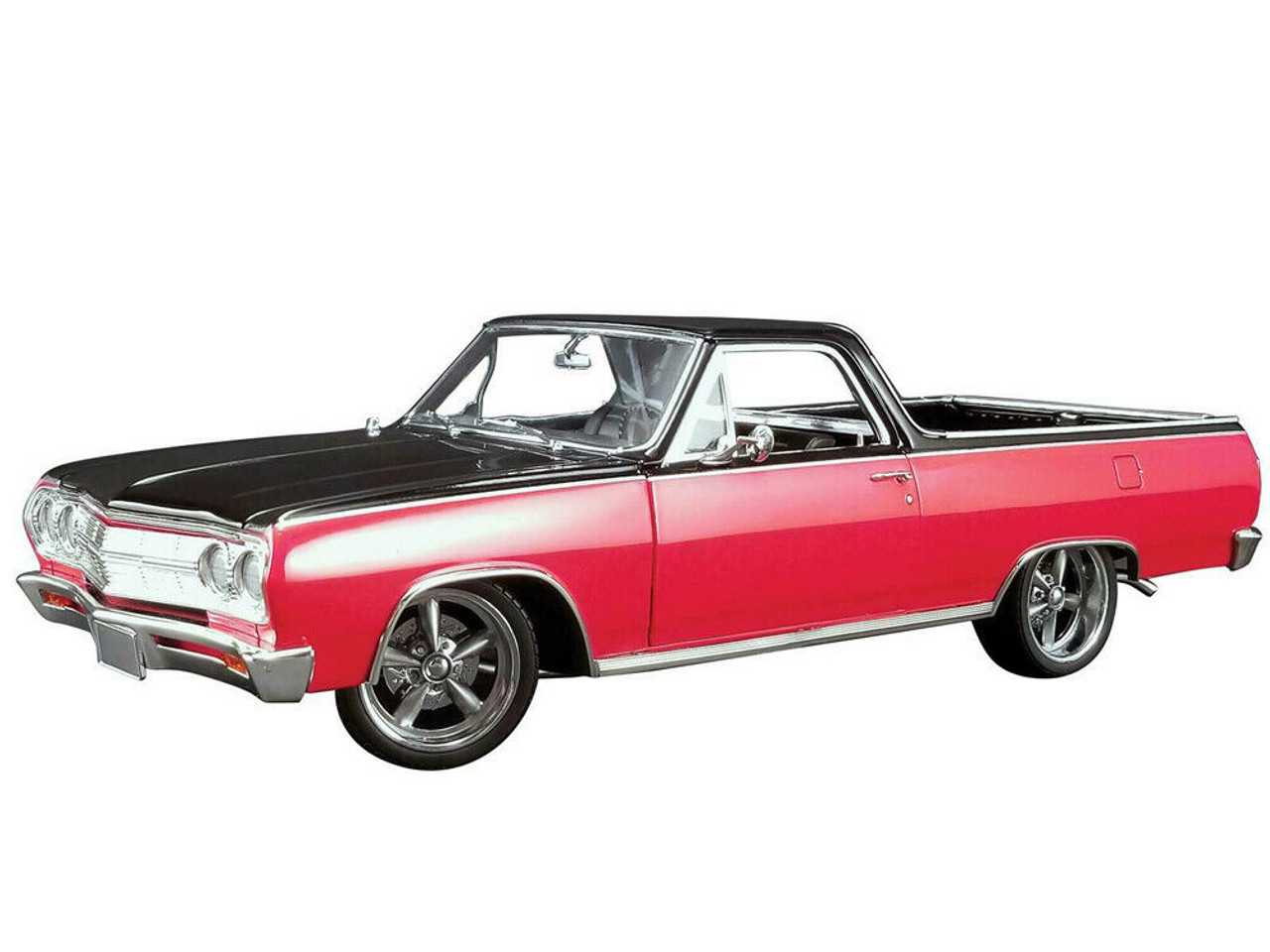 1/18 ACME Custom 1965 Chevrolet Chevy El Camino (Black/Red) - Not