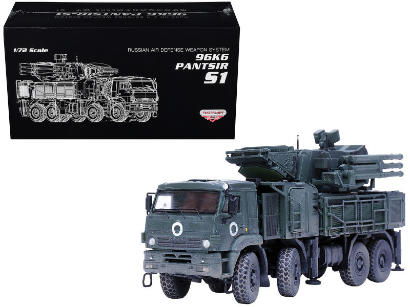 Pantsir S1 96K6 Self-Propelled Air Defense Weapon System 